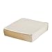TOPYL Piazza Overstuffed Cuscino del Sedile,Addensare Lino di Cotone Cuscini per Sedie Spugna,Terrazza Mobili Pavimento Sedili Interna All'Aperto Cuscino per Sedia F 40x40x5cm(16x16x2inch)