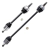 Detroit Axle - Pair (2) Complete Front CV Axle Drive Shafts Left and Right Side for 1998 1999 2000 2001 2002 Honda Accord 2.3L w/Automatic Transmission