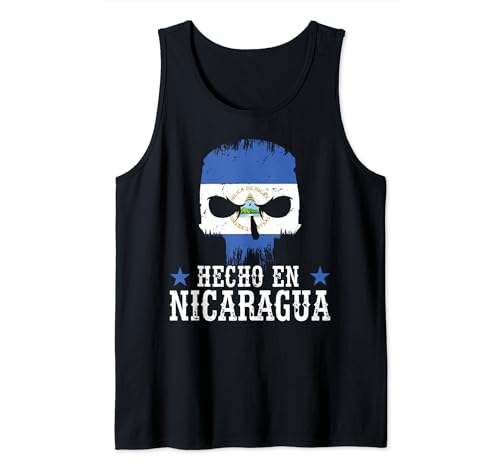 Hecho en Nicaragua Bandera Nicaragua Camiseta sin Mangas
