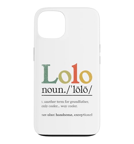 Lolo Definition Grandpa Grandad �t�B���s�� �t�B���s���l �X�}�z�P�[�X iPhone 13 �p