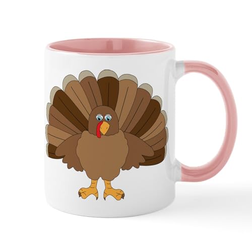 Mug Cerámico de 11 oz Thanksgiving Turkey CafePress miniatura 1