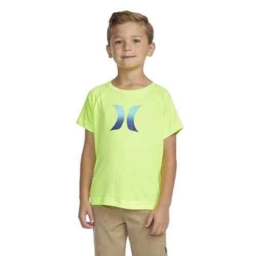 Image of Hurley Boys' Icon UPF 50+ Rash Guard Swim