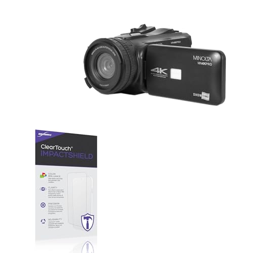 BoxWave Screen Protector Compatible with Minolta MN4KPRO - ClearTouch ImpactShield (2-Pack), Impenetrable Screen Protector Flexible Film