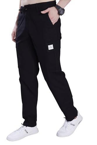 Image of DIVISIVE Men's Loose Fit Linen Blend Cotton Cargo Pants