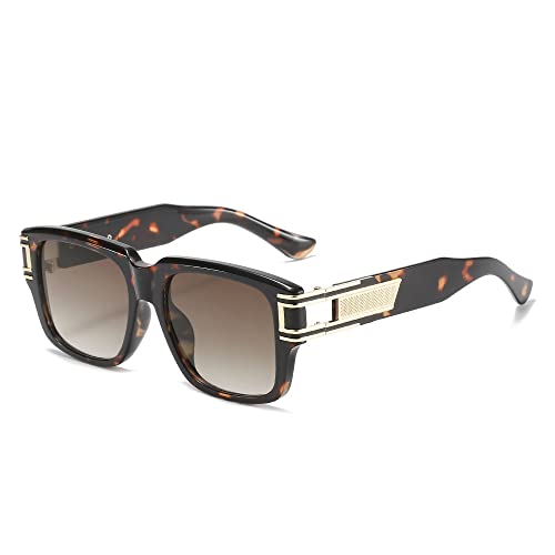 Vintage Steampunk Sunglasses Men Oversize Sun Glasses Women Retro Shades UV400 zonnebril dames