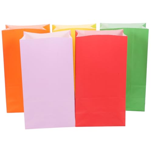 OATIPHO 40 Piezas Bolsa De Papel De Bolsas De Celofán Para Galletas Envoltorios De Dulces Mochila Bolsas De Productos Horneados Bolsas De Galletas Individuales Bolsa De Dulces
