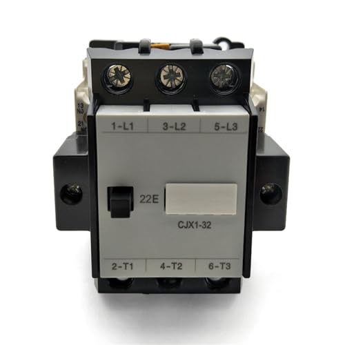 CJX1-32/22 3TB43 110V/50Hz 129V/60Hz Coil Voltage 3 Phase 2NO 2NC General Purpose AC Contactor 1Pcs