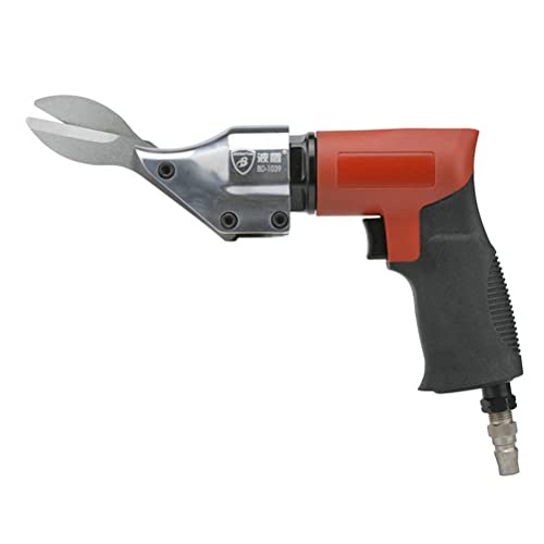 Pneumatic Air Cutter Scissors Shear Cutting Shearing Machine for Stainless Steel Aluminum?Red?