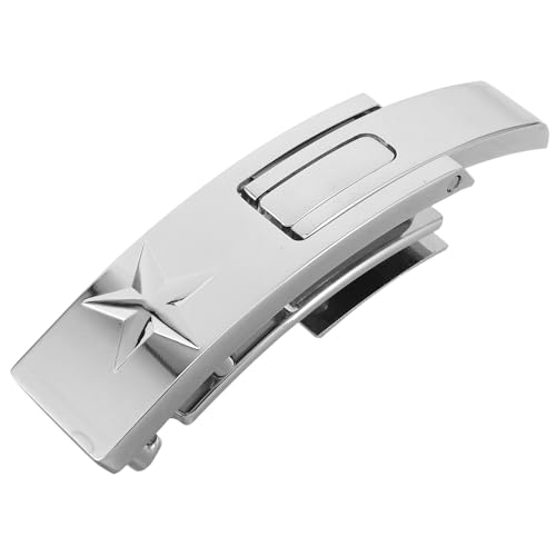 Boucle d'haltérophilie en zinc argent petite taille contre le relâchement