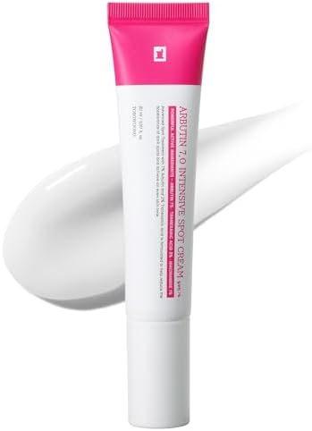 TOSOWOONG Arbutin 7% Intensive Spot Cream for Dark Spots, Freckles, Glow