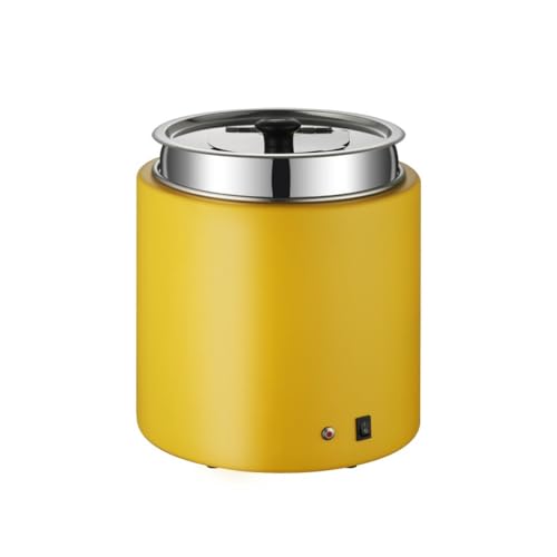 YAKINO 業務用電気式スープウォーマー温度調整と, 10L食品用スープ釜ウォーマー,スープジャー 保温ジャー 業務用, スープウォーマー, 食品用スープ釜ウォーマー,大容量スープジャー 保温ジャー 業務用, レストランおよび大家族のため, ビュッフェ