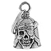 Produktbild Glöckchen Skull Hacker Totenkopf Glücksbringer Glocke Motorrad Guardian Bell Biker