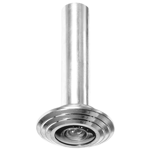 MALUGOGO Mirilla Metálica para Puerta Principal de 15 MM Visor de Privacidad para Apartamentos y Casas Accesorio de Seguridad Antirrobo para Puertas sin Tapa Adecuado para Protección y