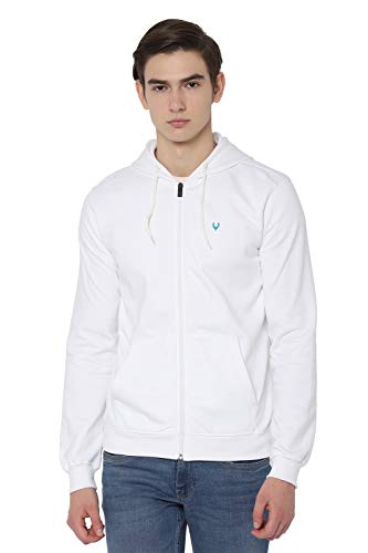 Image of Allen Solly Cotton Men Hooded Sweatshirt