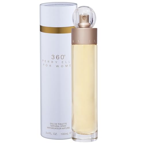Image of Perry Ellis 360 Eau De Toilette Spray for Women - Perfume for Women, Light & Bright Floral Fragrance, EDT, Designer Scent for Her, Long Lasting - 3.4 fl oz (100 mL)