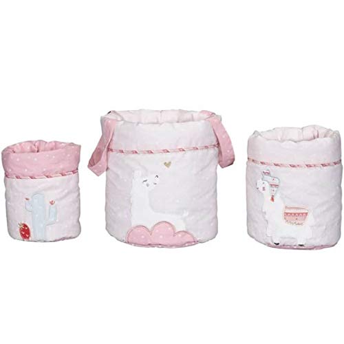 Lot de 3 paniers de rangement Mila - Sauthon Cover