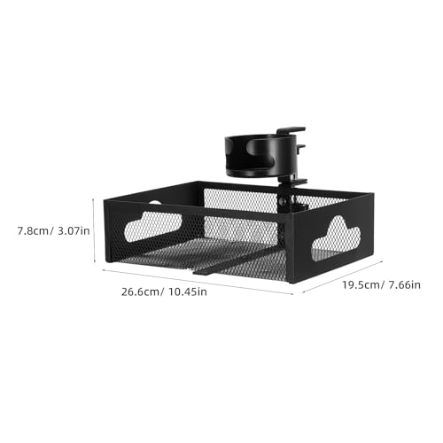 Porte-gobelet rotatif 360 et organisateur de bureau solide