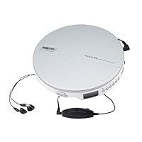 コイズミ ポータブル CDプレーヤー リモコン・イヤホン付属 ブラック SAD-3903/K Amazon.co.jp: コイズミ ポータブル CDプレーヤー リモコン