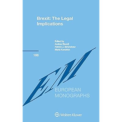 Brexit: The Legal Implications