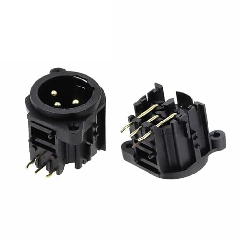 Prise femelle XLR 3 broches montage panneau pour réparer vos enceintes audio
