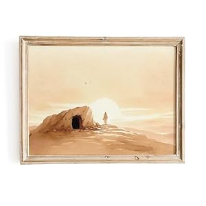 ESSEN Life | The Empty Tomb | Christian Easter Decorations, Easter Decorations Religious, Resurrection Decorations, Resurrection of Jesus Christ, Jesus Poster Decor, Christian Wall Art, Christian Home ESSEN Life The Empty Tomb Christian Easter Decorations Easter Decorations Religious Resurrection Decorations Resurrection of Jesus Christ Jesus Poster Decor Christian Wall Art Christian Home