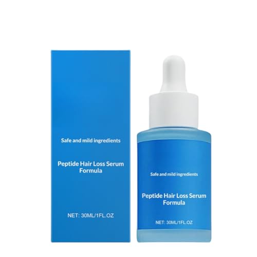 Esencia capilar para hombres, esencia capilar con péptidos de cobre, reduce el adelgazamiento y la caída del cabello en hombres y mujeres.