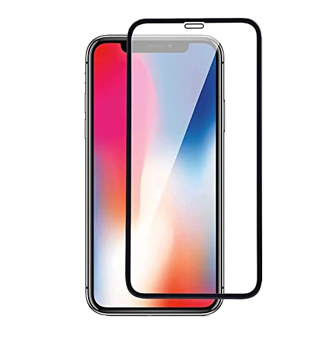 Image of 11D HD Non Scartchable Glossy Finish Tempered Glass with Edge to Edge Coverage For iPhone X /Xs / 11 Pro (Black)