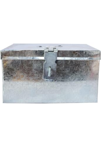AANAHA Vintage Style Metal Storage Trunk Box,Money box and other multipurpose Uses