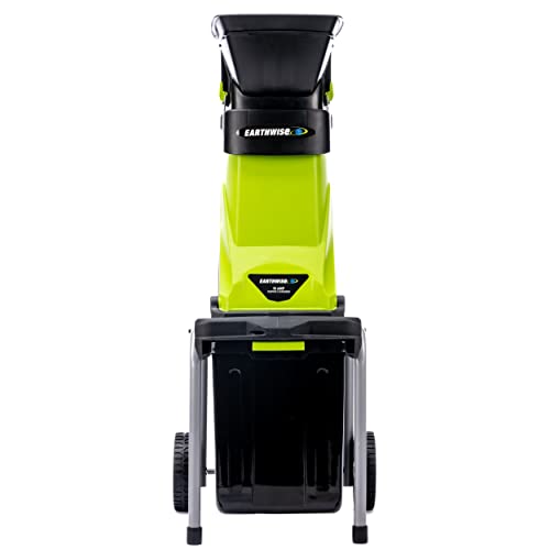 Earthwise GS70015 15-Amp Electric Garden Chipper/Shredder with Collection Bin