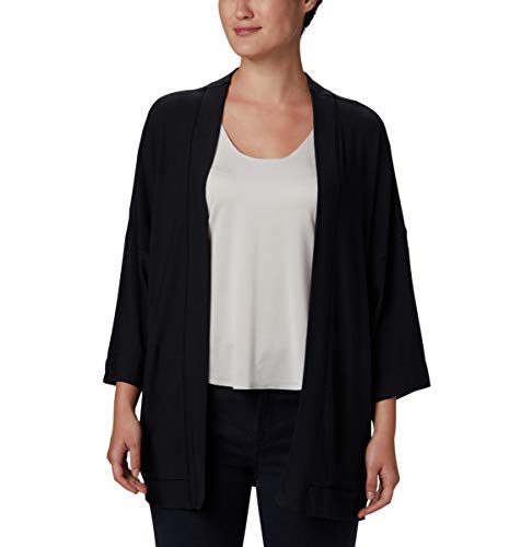 Columbia Women's Firewood Crossing Cardigan, Black, Large