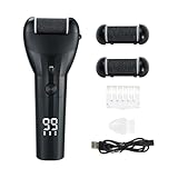 BERHUTJ Full body water wash rechargeable digital display with light, beautiful foot repair(D)