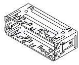 Pioneer CNC8659 MOUNTING SLEEVE (BOX)