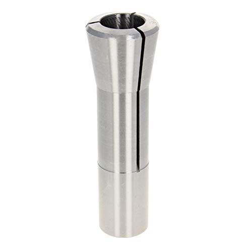 Utoolmart R8 Precision Round Spring Collet, R8 Collet, Precision R8 Collet Set, 3/4-inch Mill Chuck Holder, 65Mn Spring Steel, 7/16-20UNF Thread, Taper Spindle R8 Collets for Mill Machine, 1 Pcs