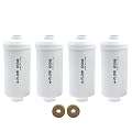 Larayci Fluoride Water Filter, Replacement for Berkey® PF-2® Elements, Berkey® Gravity Filtration System, including Big, Travel, Royal, Imperial and Crown Series, Natural filter material, Pack of 4