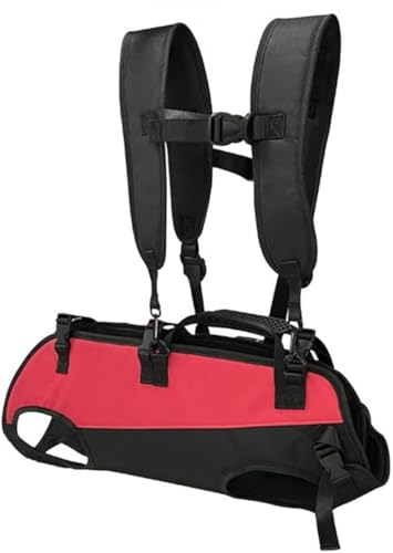 Xiraivke アウトドア便利 外出用ペットバックパック 犬用 横型猫用 4 本足キャリーバッグ 全身犬用ストラップ 障害犬高齢犬安定犬中型犬大型犬歩行者に適したペットキャリー
