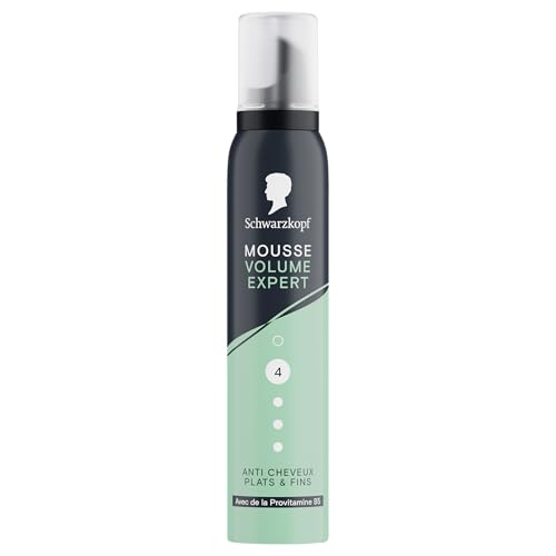 SCHWARZKOPF, Mousse Volume Aérien, Anti cheveux plats et...