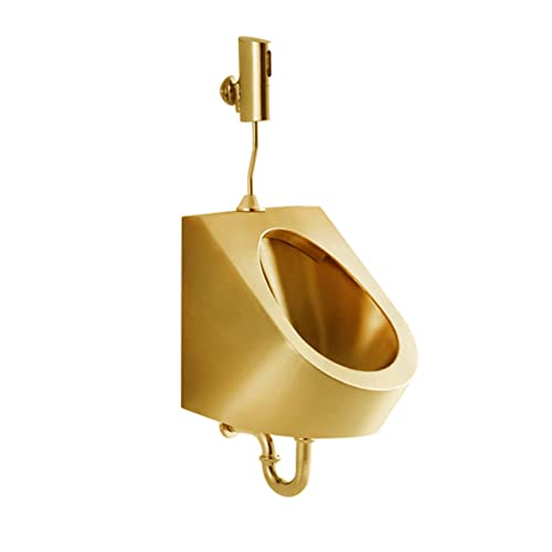 DFEDHF 304 Stainless Steel urinals, Induction Wall-Mounted Drainage Public Toilet urinals,Spill Proof by Portable Men's urinals,Bathroom Automatic Flushing Urinal,for Hotel,Toil