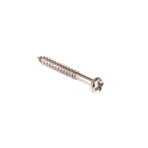 Musiclily 2.9x37mm ベースピックアップ取り付けネジ クロム