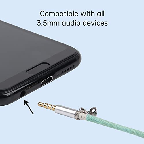 Urizons Earbuds Bracelet Colorful Braided Earphones - 3.5Mm Wired Headphones With Microphone Remote In-Ear Sports Headset For Iphone Handmade Fabric Knitted Thread Wrapped #TOP5