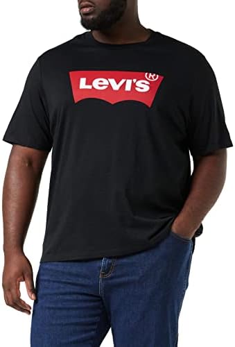 Levi’s Men’s Bt Big Graphic Tee Bw SRT Mineral Blac T-Shirt