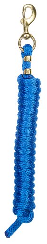Weaver Leather Poly Lead Rope, Blue, 10' #TOP21