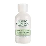 Mario Badescu Eye Makeup Remover Gel Ideal for Combination or Oily Skin Lightweight, Non-Greasy Waterproof Eye Make Up Cleanser Formulated with Safflower Seed Oil, 2 Fl Oz