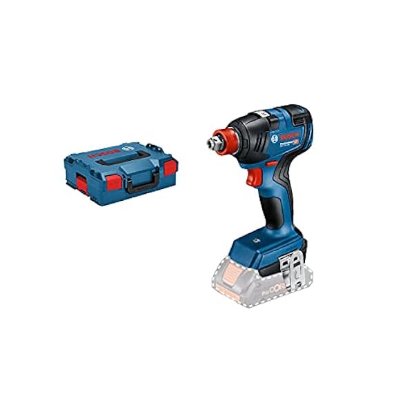 Bosch Professional 18V System accuslagmoeraanzetter GDX 18V-200 (max. koppel 200 Nm, zonder accu's en oplader, in L-BOXX 136)