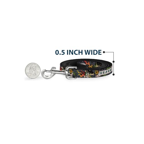 Correa para mascota compacta gris Buckle-Down para evitar tirones en el paseo 5