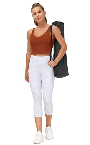 image for THE GYM PEOPLE Women’s Longline Sports Bra Wirefree Padded Medium Su