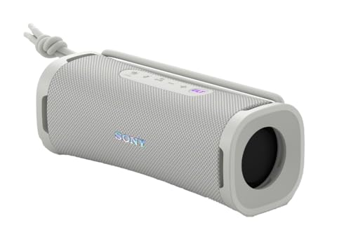 Sony ULT Field 1 Waterproof Portable Bluetooth Speaker, Enhanced Bass, 12h Battery, IP67 Rated Dustproof Shockproof Rustproof, Detachable Strap, SRSULT10W, Off White by Sony - Used condition - US$69.99