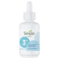 Simple Booster Serum 3% Hyaluronic Acid & B5 for hydrated, softer skin 30mL