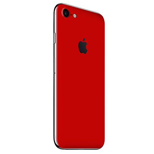 Red Matte SKINTZ Protective Skin Wrap Compatible with iPhone 7