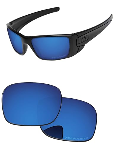 Image of Replacement Lenses for Oakley Fuel Cell OO9096 60mm Sunglass - Precision Fit, UV Block & Impact Resistant