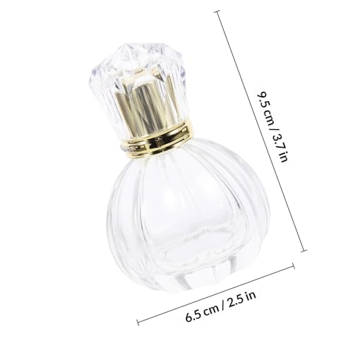 Botellas de perfume recargables de 50 ml en vidrio de diseño 3